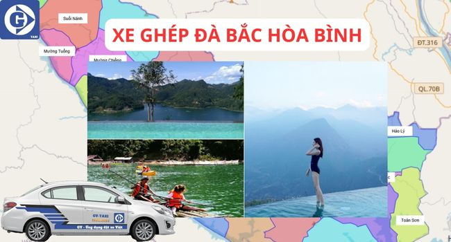 Xe ghép tiện chuyến trên cung đường tại Đà Bắc Hòa Bình