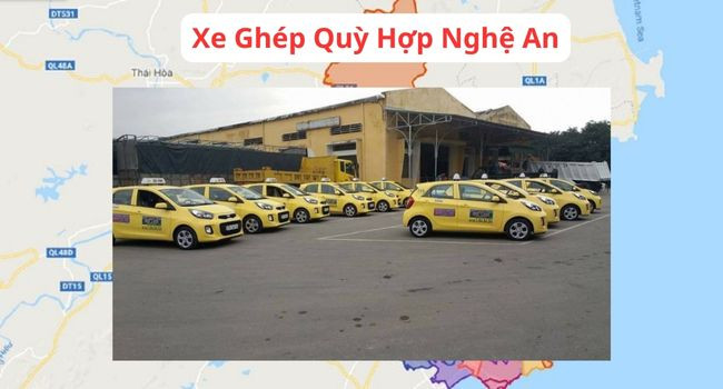 Xe ghép tiện nghi đảm bảo hành trình an toàn từ Quỳ Hợp đi Nghệ An