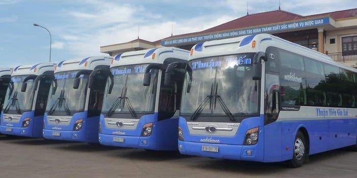 Nhà xe Gia Lai đi Sài Gòn Thuận Tiến đã có nhiều năm hoạt động, được nhiều hành khách lựa chọn vì phục vụ chuyên nghiệp, dàn xe được đầu tư Nhà xe Gia Lai đi Sài Gòn Thuận Tiến đã có nhiều năm hoạt động, được nhiều hành khách lựa chọn vì phục vụ chuyên nghiệp, dàn xe được đầu tư