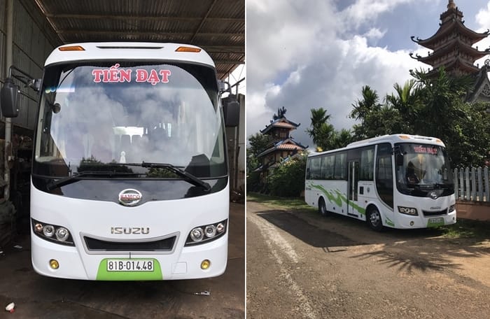 Nhà xe Gia Lai Phú Yên Tiến Đạt chuyên đón trả khách bằng các dòng xe nhỏ (16 – 29 chỗ) Nhà xe Gia Lai Phú Yên Tiến Đạt chuyên đón trả khách bằng các dòng xe nhỏ (16 – 29 chỗ)