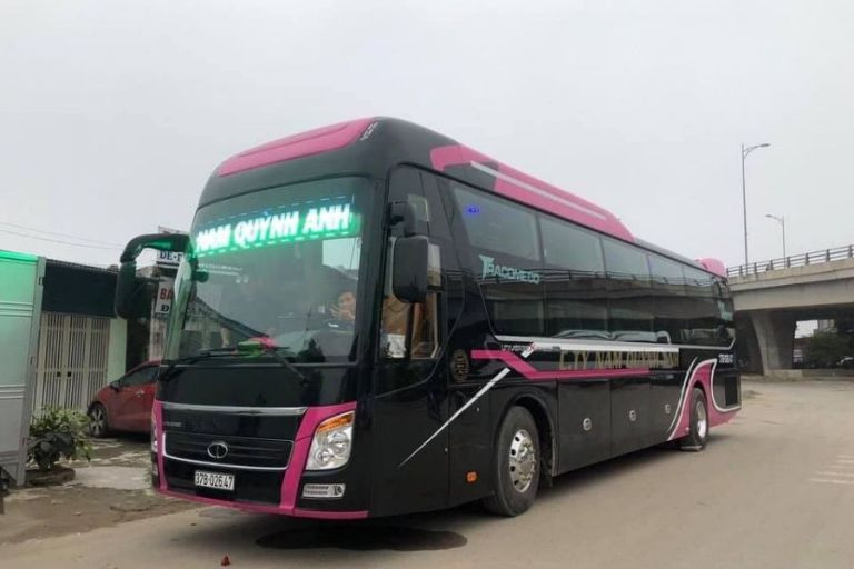 Xe giường nằm cabin VIP nhà xe Nam Quỳnh Anh