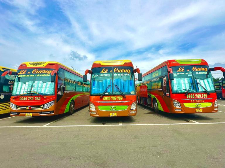 Xe giường nằm hiện đại của Nhà xe Lê Cương