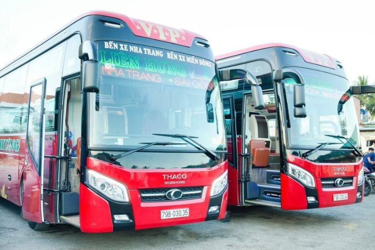 Xe giường nằm Liên Hưng chạy tuyến Nha Trang Quy Nhơn