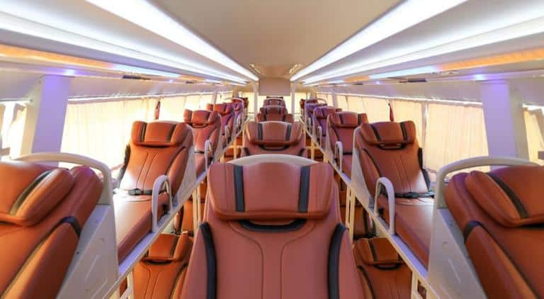 Xe giường nằm Limousine tiện nghi của Nhà xe Duyên Hà