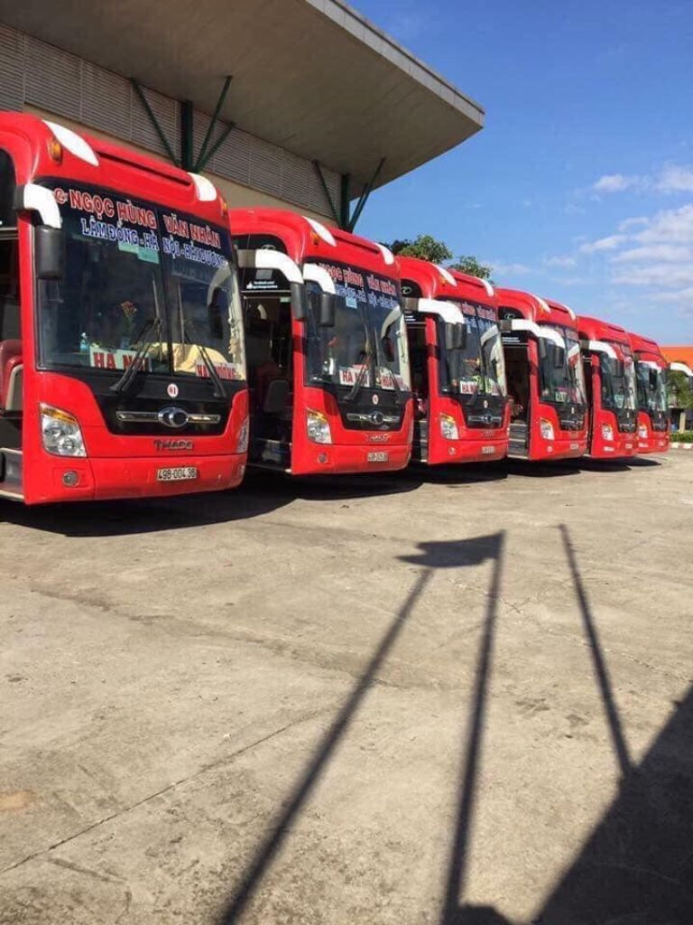 Xe giường nằm Ngọc Hùng Văn Nhân phục vụ tuyến Đà Nẵng Hải Dương