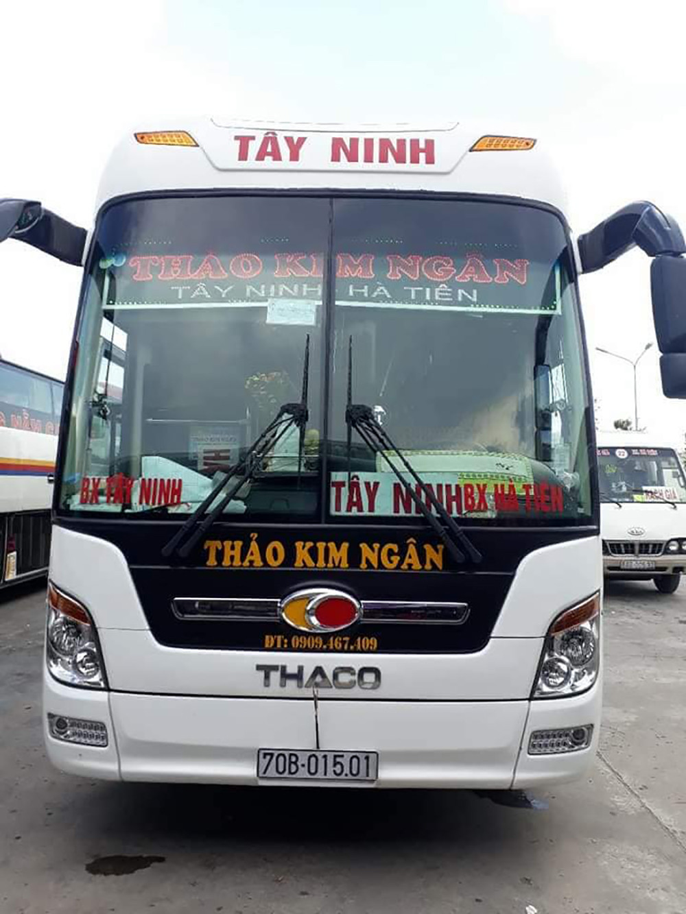 Xe giường nằm Thảo Kim Ngân phục vụ tuyến Sài Gòn Tiền Giang