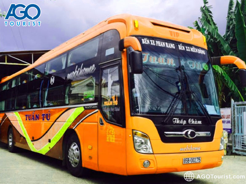 Xe giường nằm tiện nghi từ Đà Lạt đến Ninh Thuận