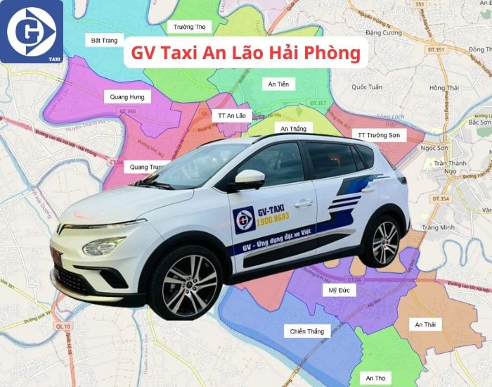 Xe GV-Taxi phục vụ khách ở An Lão
