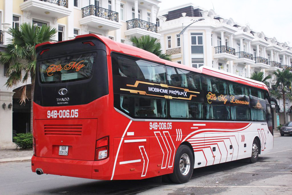 Xe Hà My được đầu tư rất bài bản về thiết kế, chất lượng, tiện nghi