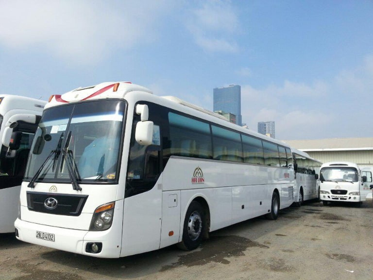 Xe Hải Vân Express cao cấp cho tuyến Nội Bài Hà Giang