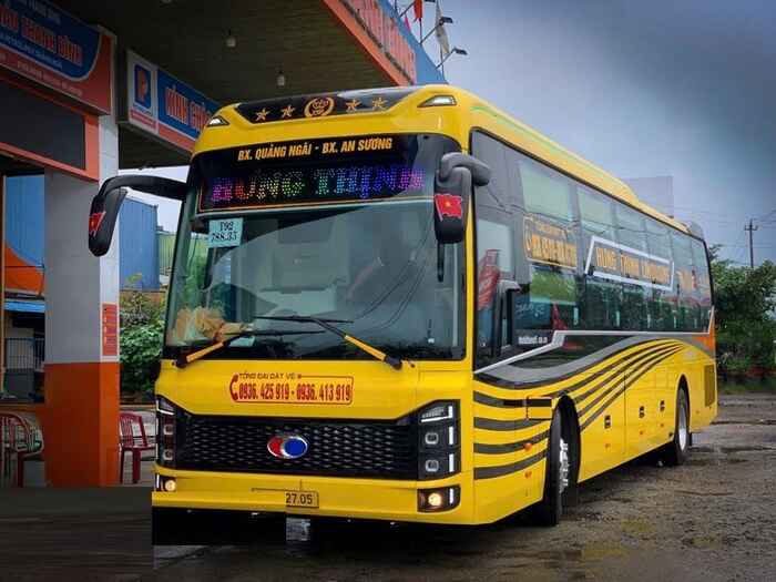 Nhà xe Hưng Thịnh sở hữu đội xe đông đảo, phân bố nhiều điểm đón – trả khách dọc tuyến chạy