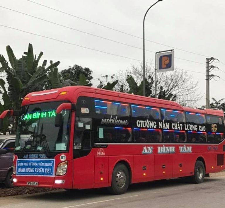 Xe khách An Bình Tâm giường nằm Hà Nội Nghệ An