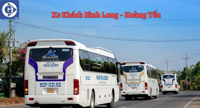 Xe khách Bình Long - Hoàng Yến với dịch vụ chất lượng cao