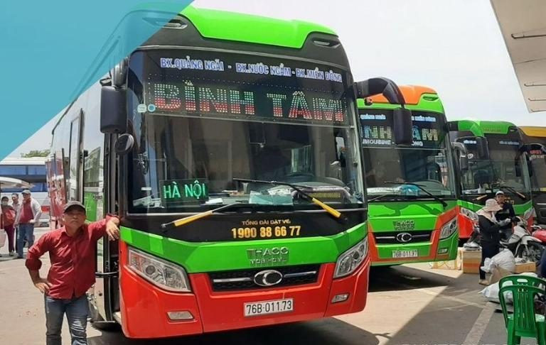 Xe khách Bình Tâm, lựa chọn kinh tế cho hành trình Hà Nội Hội An