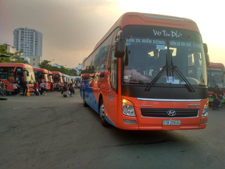 Xe khách chất lượng cao của nhà xe Việt Tân Phát