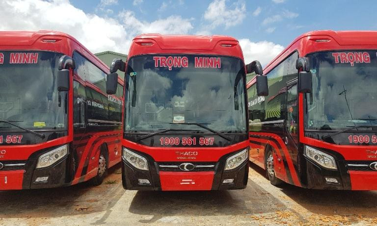 Xe khách chạy tuyến Cam Ranh đi Vũng Tàu