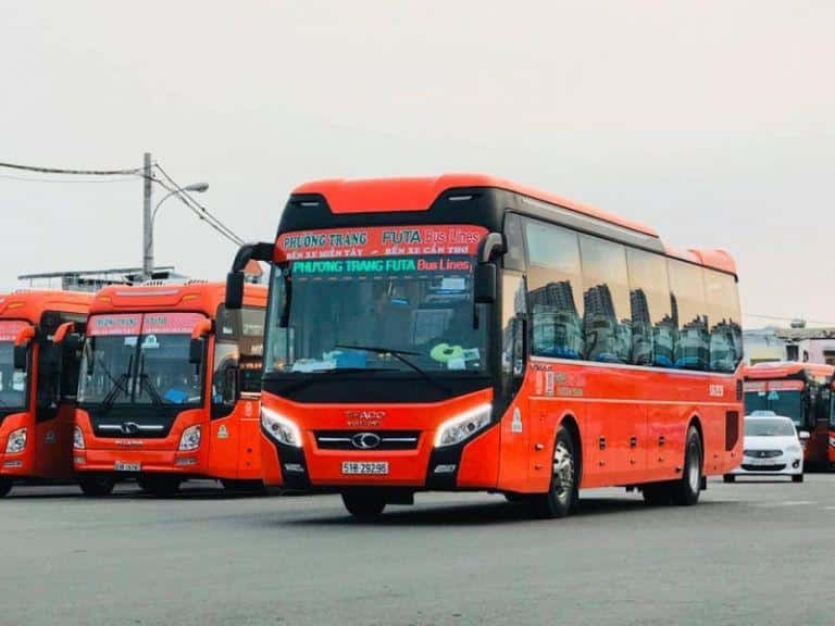 Xe khách chạy tuyến liên tỉnh từ Bến xe Ô Môn