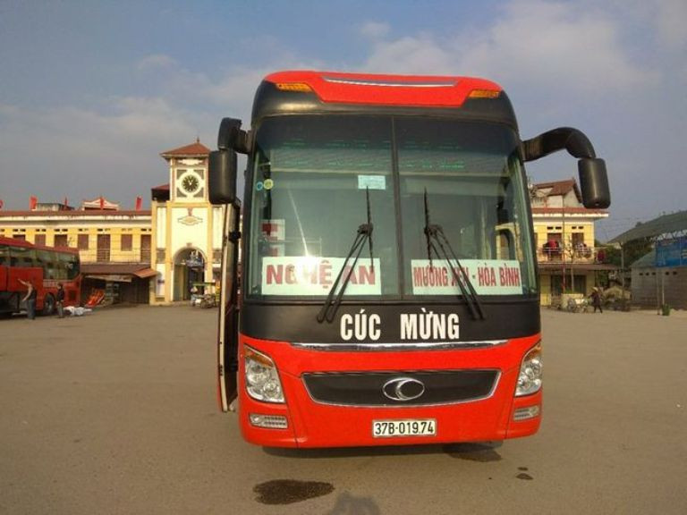 Xe khách Cúc Mừng đi Hải Phòng Hưng Yên