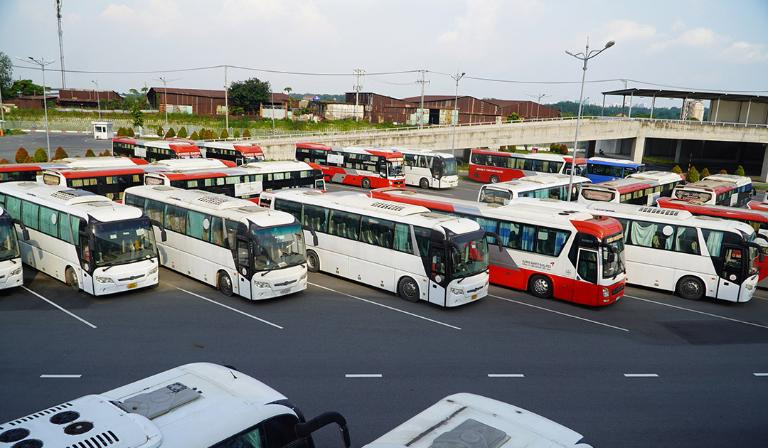 Xe khách đi các tỉnh miền Trung từ Bến xe Miền Đông Mới