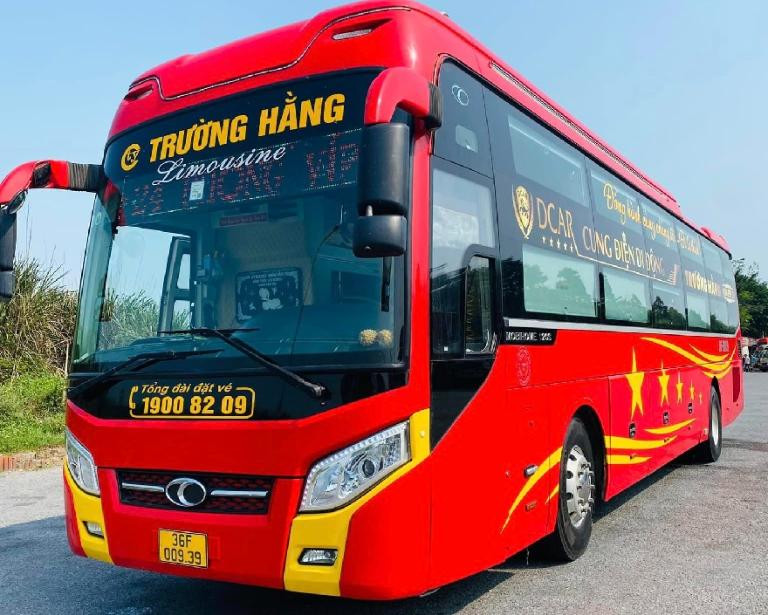 Xe khách đi miền Trung từ Bến xe Bắc Giang