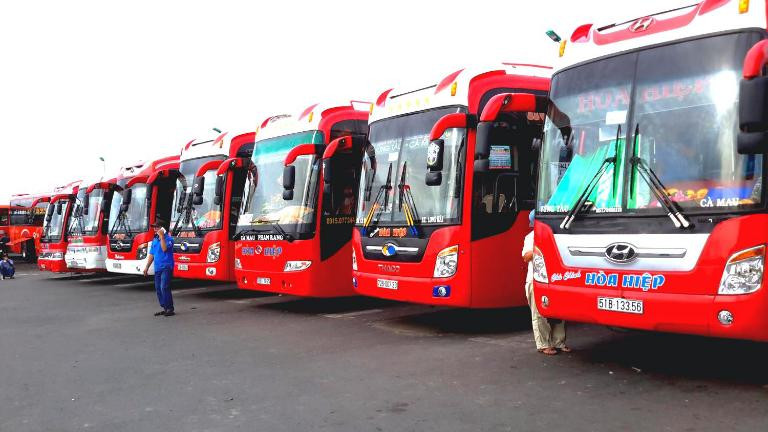 Xe khách đi Vũng Tàu khởi hành từ Bến xe Vĩnh Long