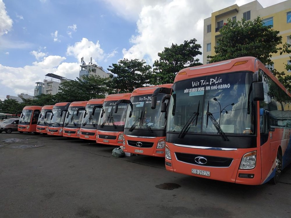 Xe khách giường nằm chất lượng cao đi tuyến Sài Gòn Pleiku