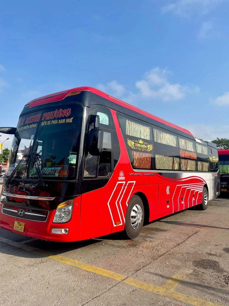 Xe khách giường nằm của nhà xe Tâm Minh Phương