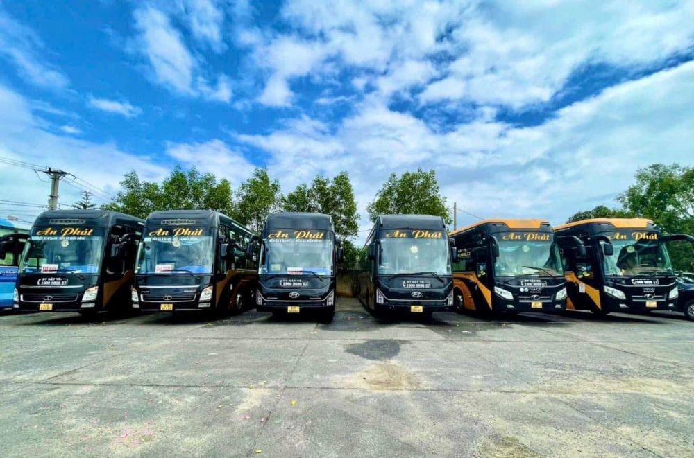 Xe khách giường nằm hiện đại của Nhà xe An Phát