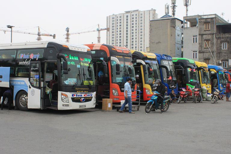 Xe khách giường nằm phục vụ tuyến Bến xe Miền Đông đi Tây Nguyên