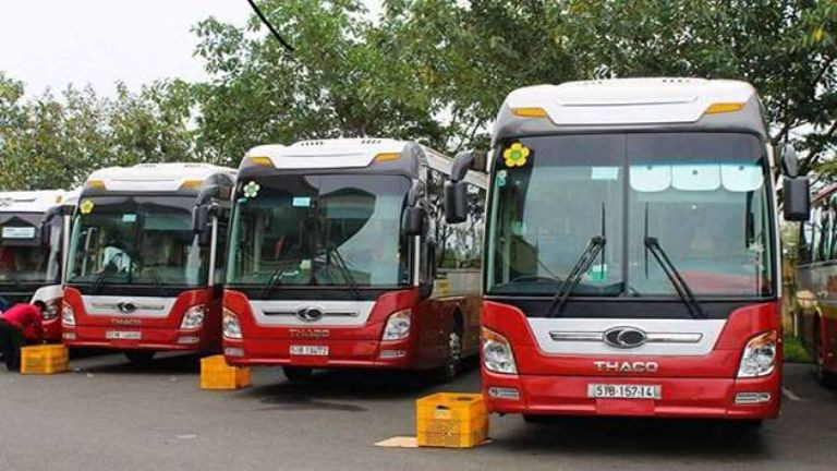 Xe khách giường nằm trên tuyến Đà Lạt Kiên Giang