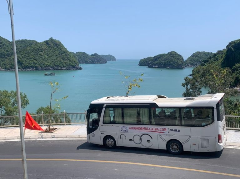 Xe khách Goodmorning Cát Bà chất lượng cao, an toàn