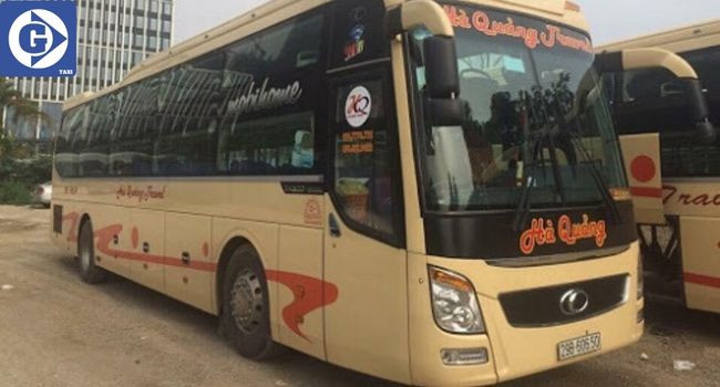 Xe khách Hà Quảng Travel với thiết kế hiện đại tại Quảng Bình