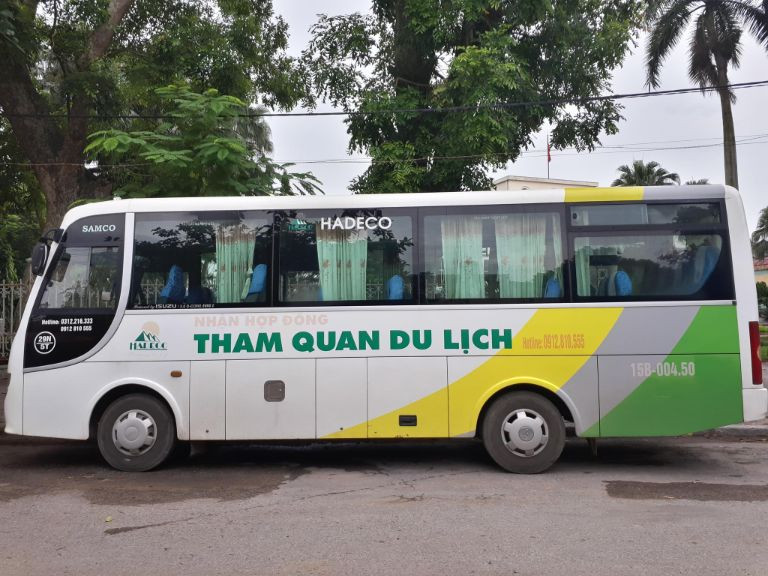 Xe khách Hadeco cung cấp dịch vụ vận chuyển tiện lợi