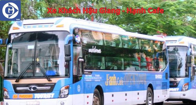 Xe khách Hạnh Cafe chạy các tuyến đường dài từ Hậu Giang