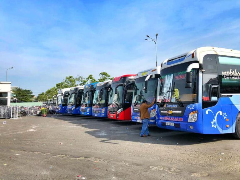 Xe khách hiện đại kết nối Ninh Hòa và thành phố Vũng Tàu