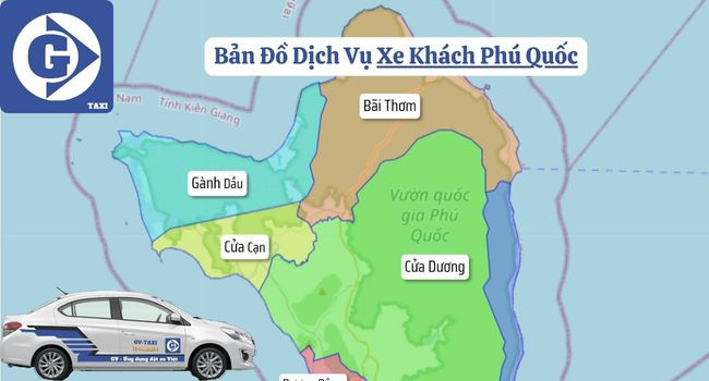 Xe khách hiện đại tại Phú Quốc sẵn sàng phục vụ du khách