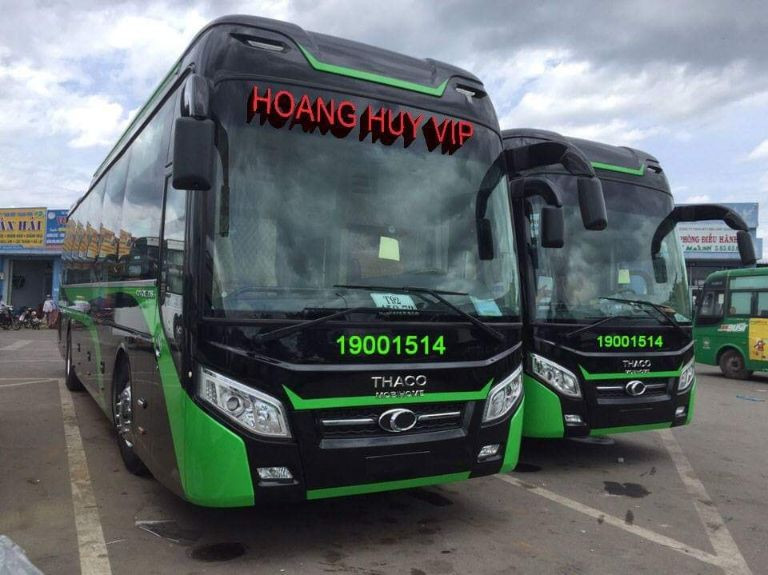 Xe khách Hoàng Huy di chuyển Nha Trang Quy Nhơn