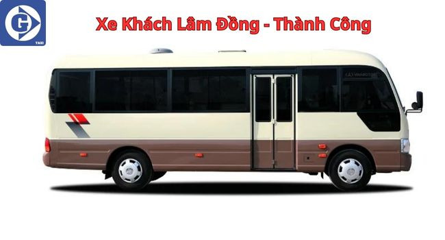 Xe Khách Lâm Đồng Thành Công phục vụ tuyến Bảo Lộc - Kon Tum