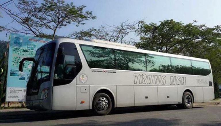 Xe khách Nhà xe Trung Nga cam kết an toàn và đúng giờ