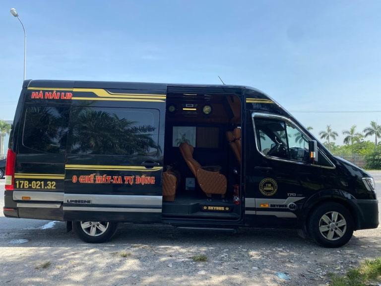 Xe khách phục vụ tuyến Bắc tại Bến xe Thái Bình
