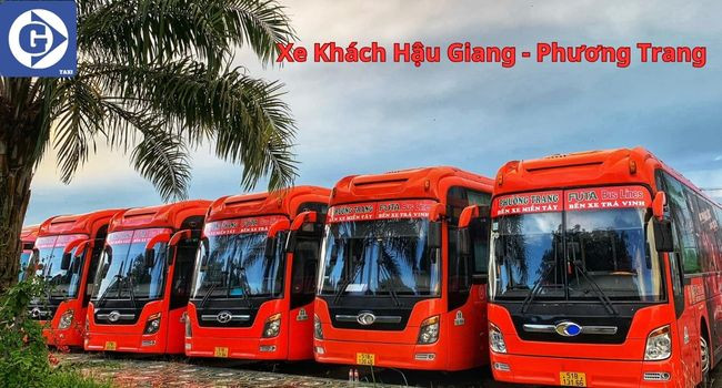 Xe khách Phương Trang hiện đại phục vụ tuyến Hậu Giang