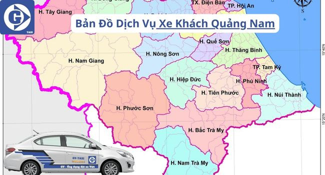 Xe khách Quảng Nam tải app GVTaxi