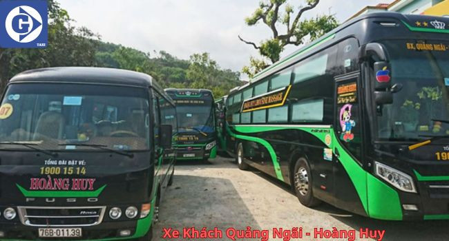 Xe Khách Quảng Ngãi màu sắc nổi bật