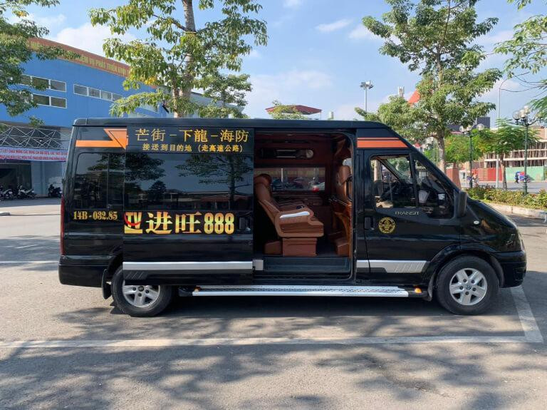 Xe khách sẵn sàng phục vụ tuyến Móng Cái đến Hải Phòng