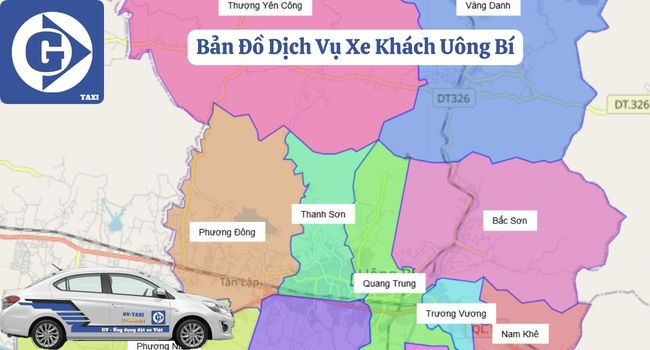 Xe khách tại bến xe Uông Bí sẵn sàng phục vụ hành khách