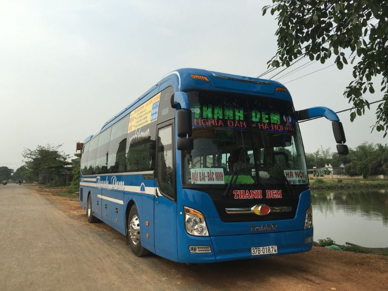 Xe khách Thanh Dem, đơn vị vận chuyển chất lượng cao cho tuyến Sài Gòn Vinh.