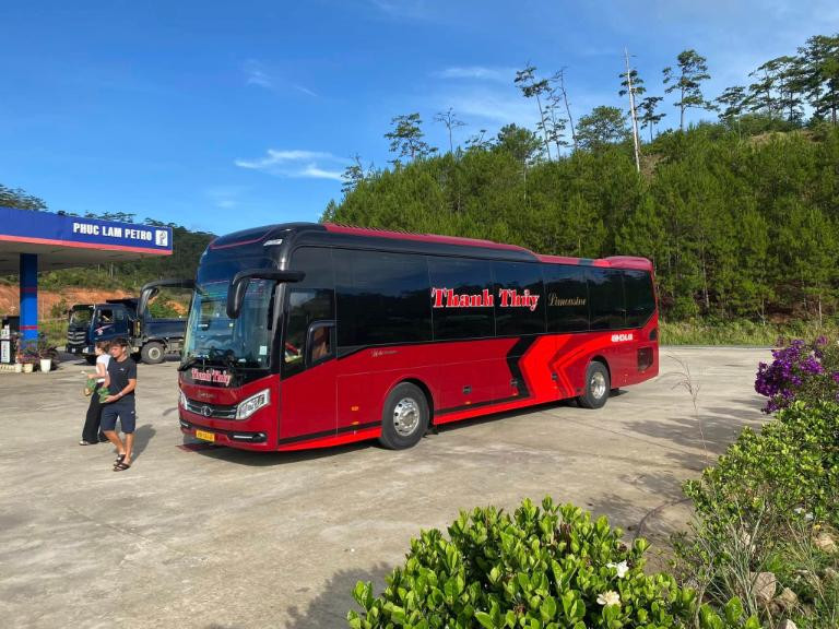 xe khách Thanh Thủy Đà Lạt giường nằm chất lượng cao