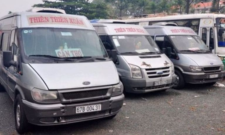 Xe khách Thiên Thiên Xuân là một nhà xe phổ biến trên tuyến Hà Nội Châu Đốc