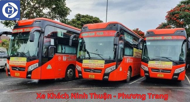 Xe khách Thu Thảo phục vụ tuyến Ninh Thuận
