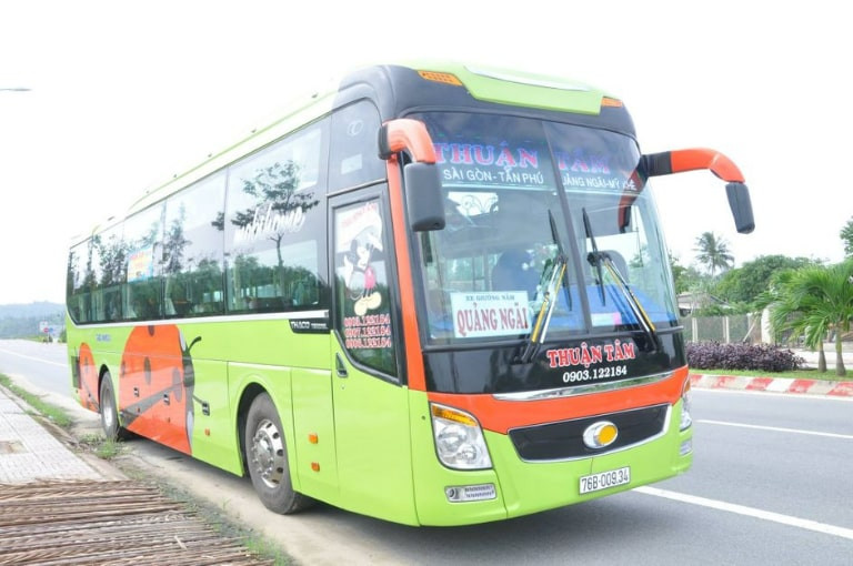 Xe khách Thuận Tâm phục vụ tuyến Nha Trang Tuy Hòa giá rẻ
